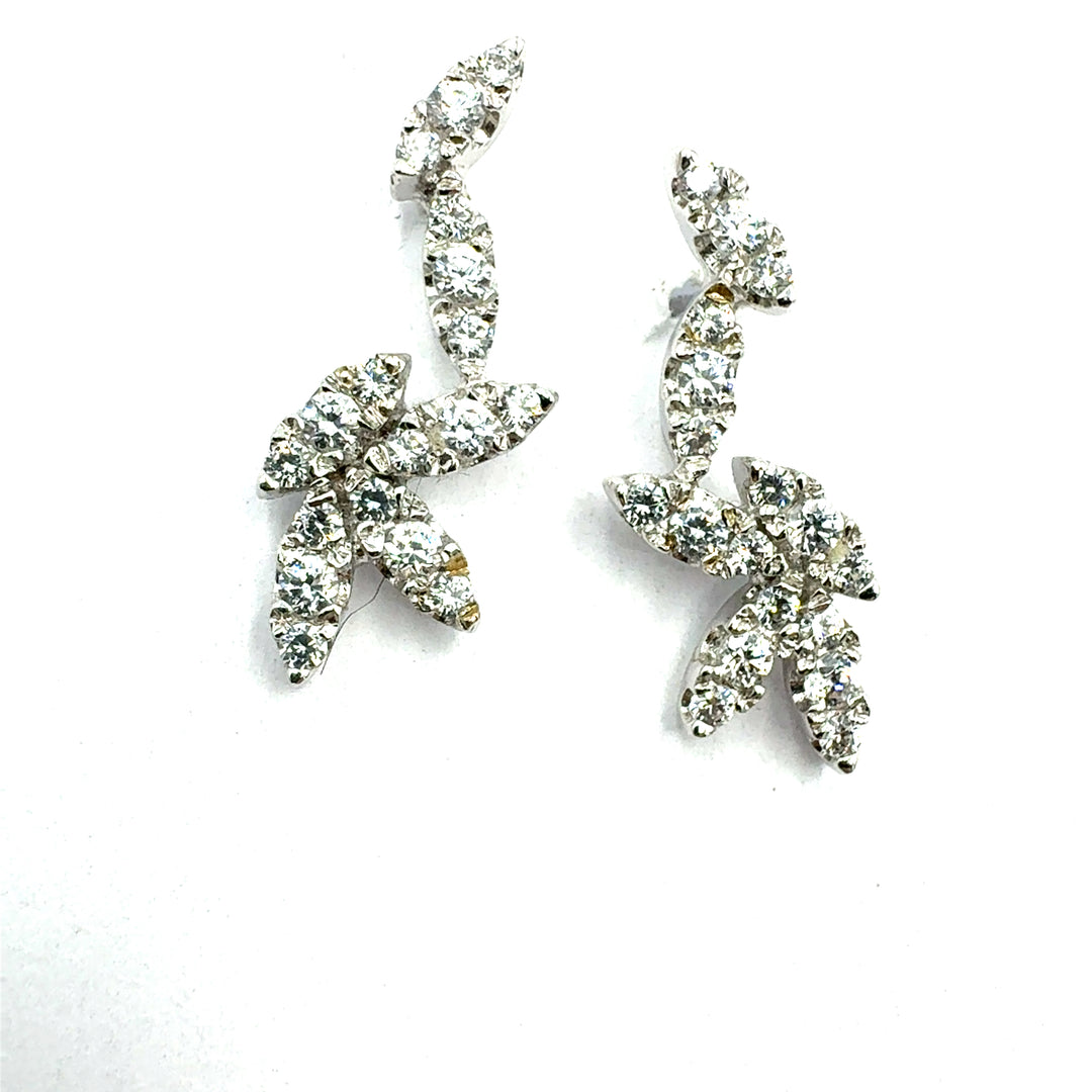 Orecchini Oro Bianco