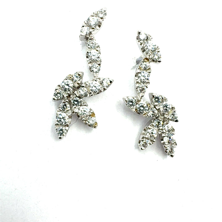Orecchini Oro Bianco
