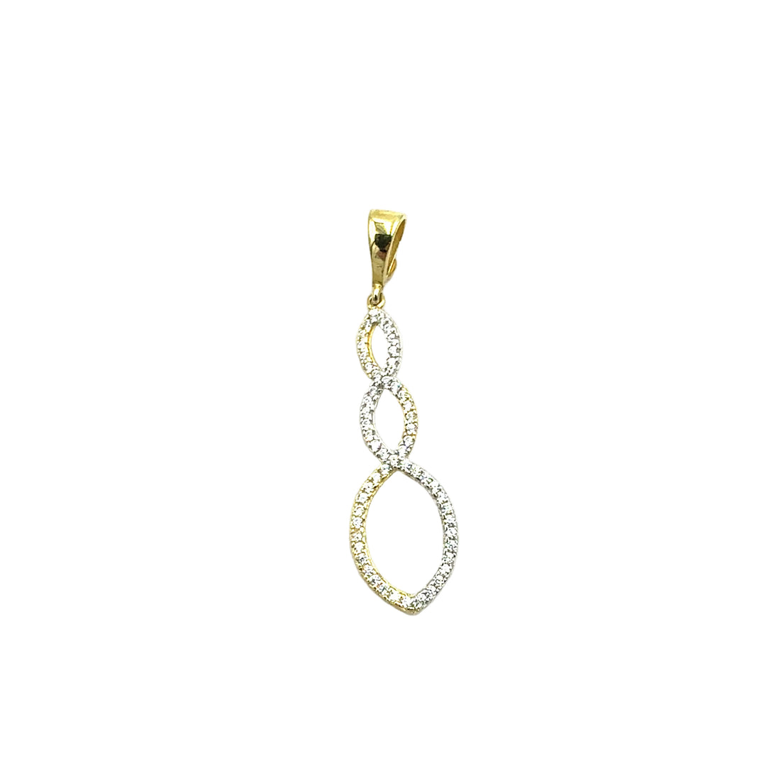 Yellow Gold Helm Pendant