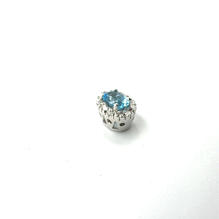 White Gold Pearl Pendant