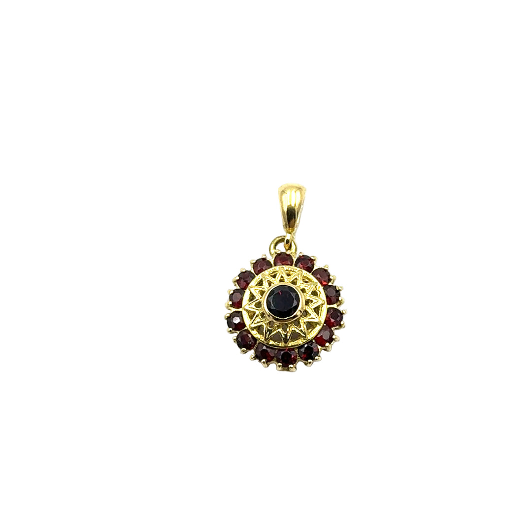 Mina Pendant Charm with Stones