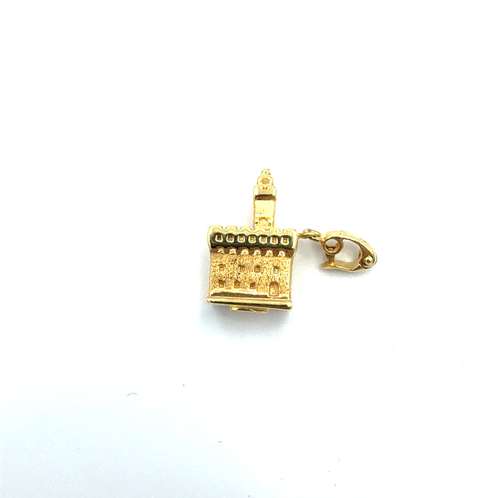 Yellow Gold Helm Pendant