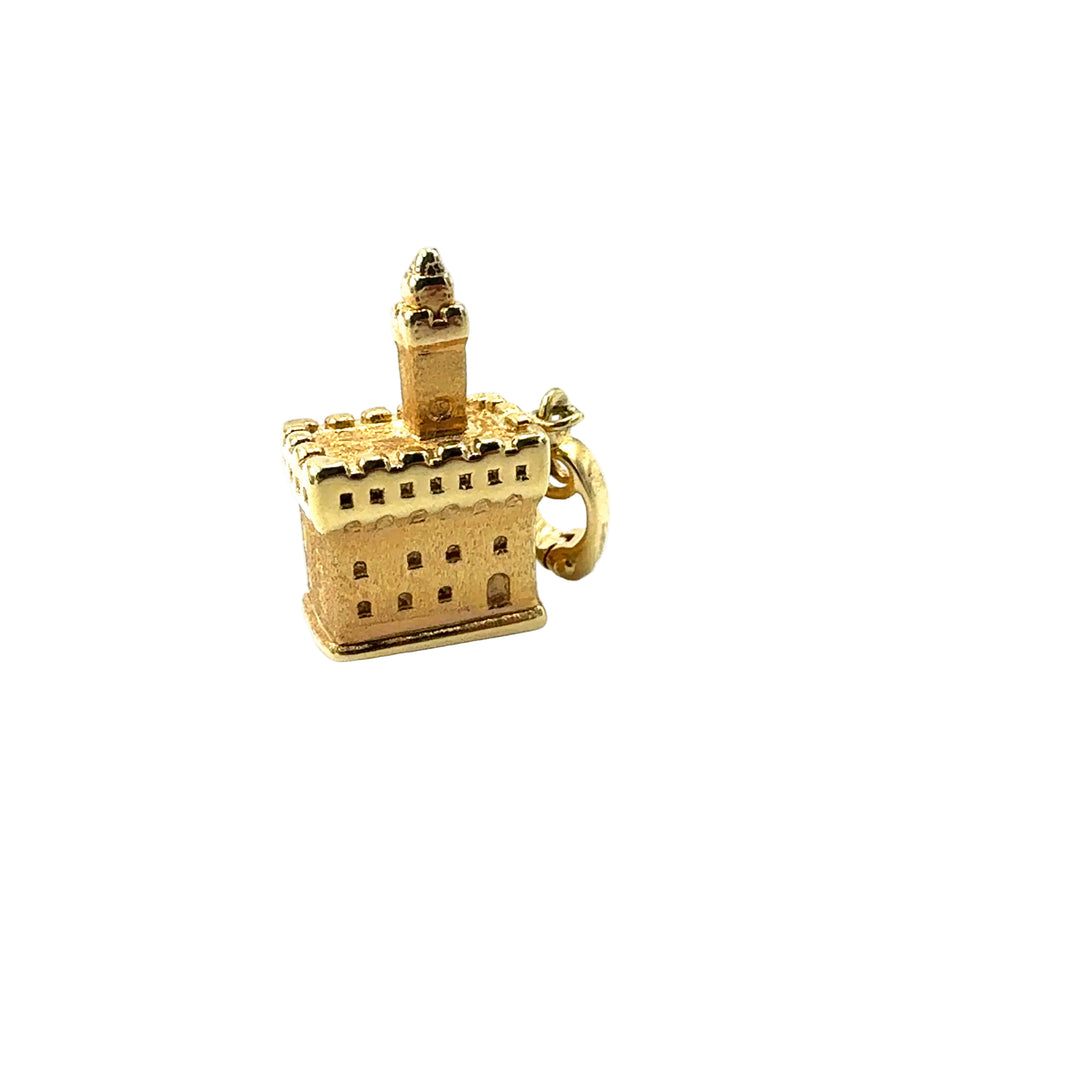 Yellow Gold Helm Pendant