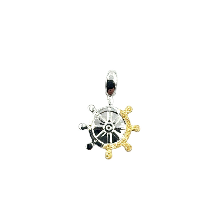 Yellow Gold Helm Pendant