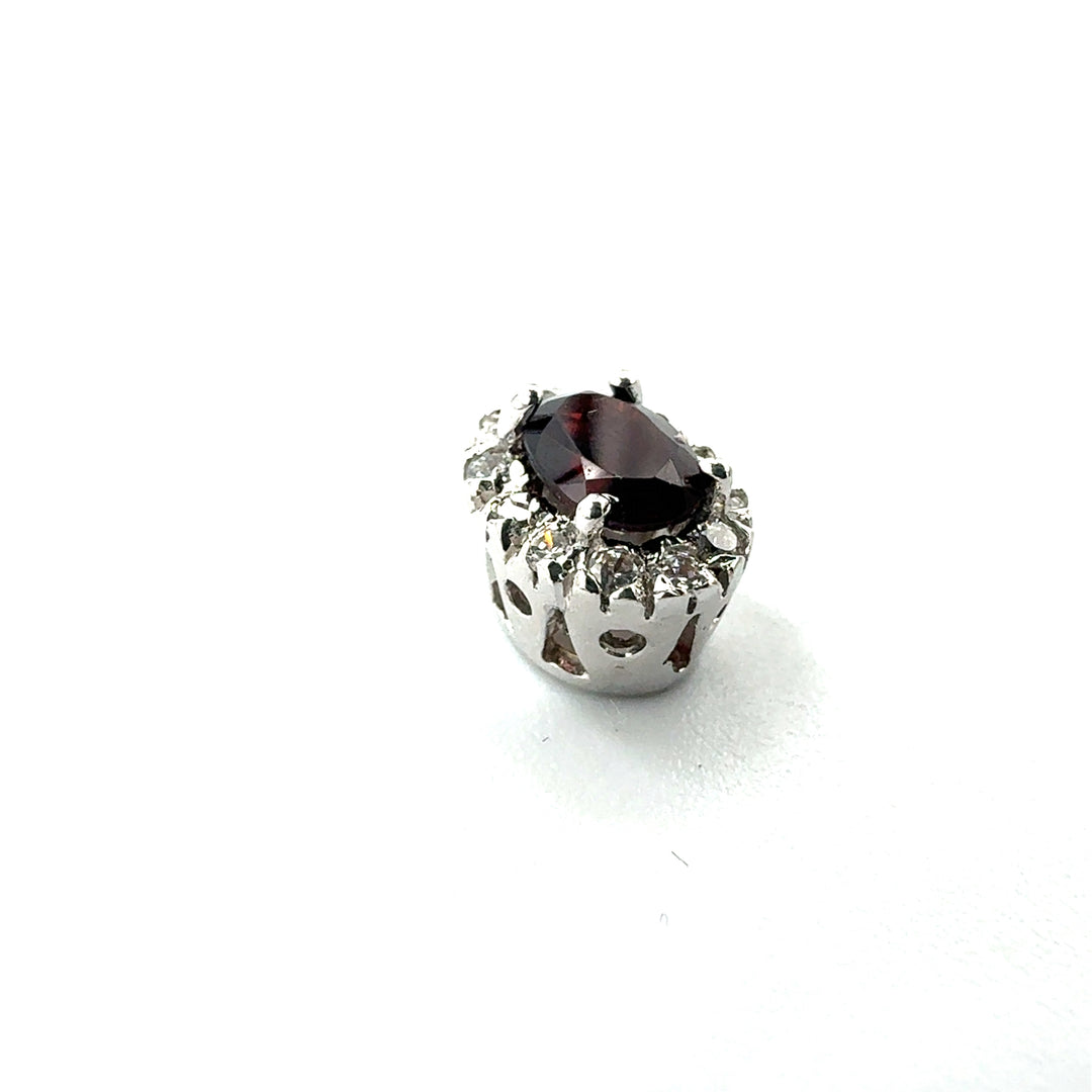 White Gold Pearl Pendant