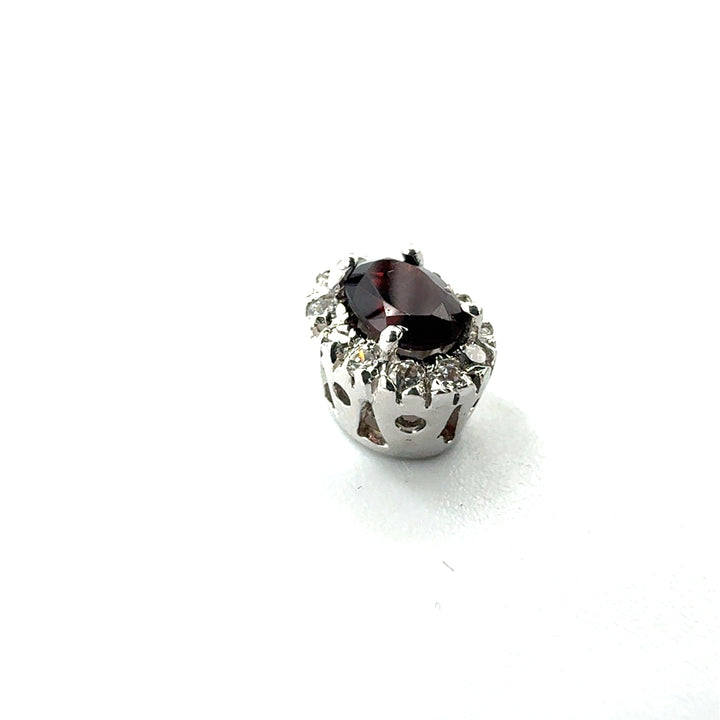 White Gold Pearl Pendant
