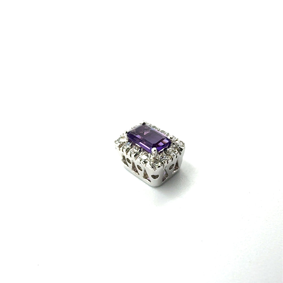 Pendente  in Oro Bianco