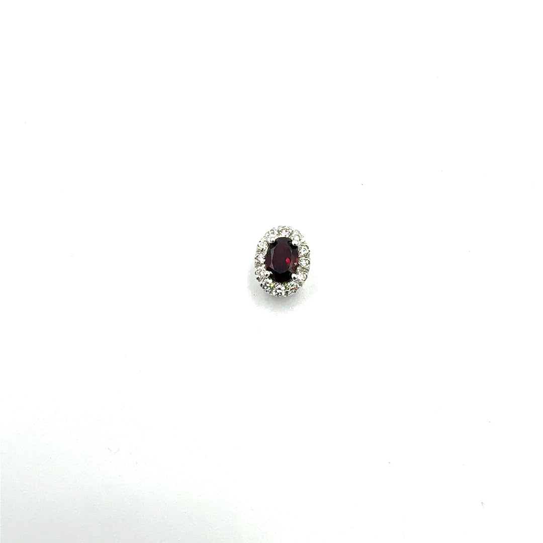 White Gold Pearl Pendant