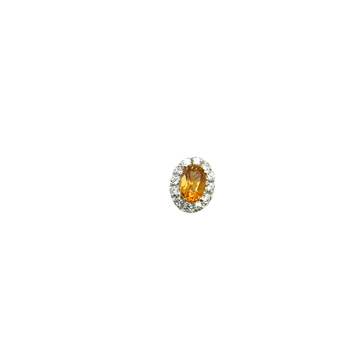 White Gold Pearl Pendant