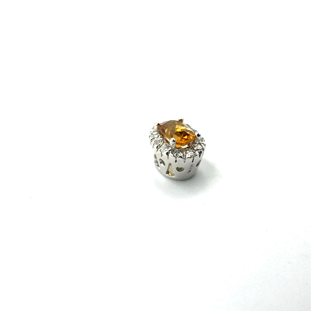 White Gold Pearl Pendant