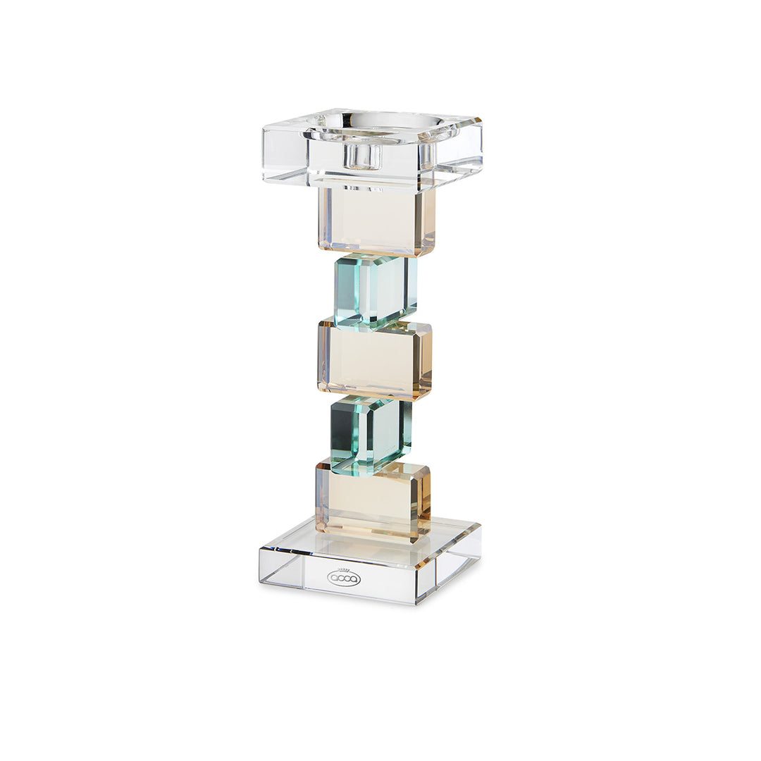 Acca Crystal candle holder