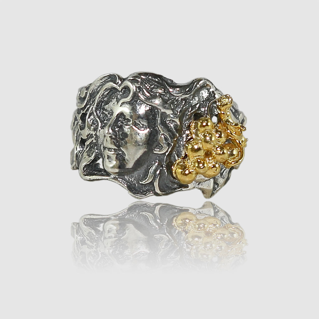anello  gold art mese di  settembre - siciliano  gioielli 