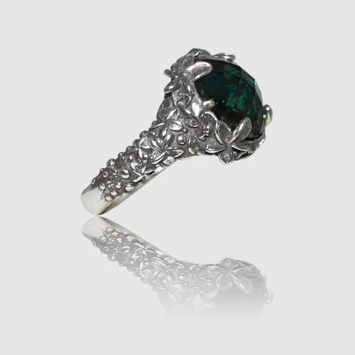 Anello Gold Art Frangipane Quarzo Idrotermale