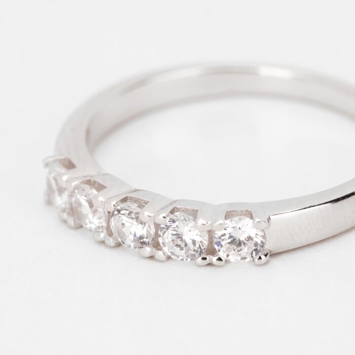 Anello Rivieretta Zirconi  Anellissimi