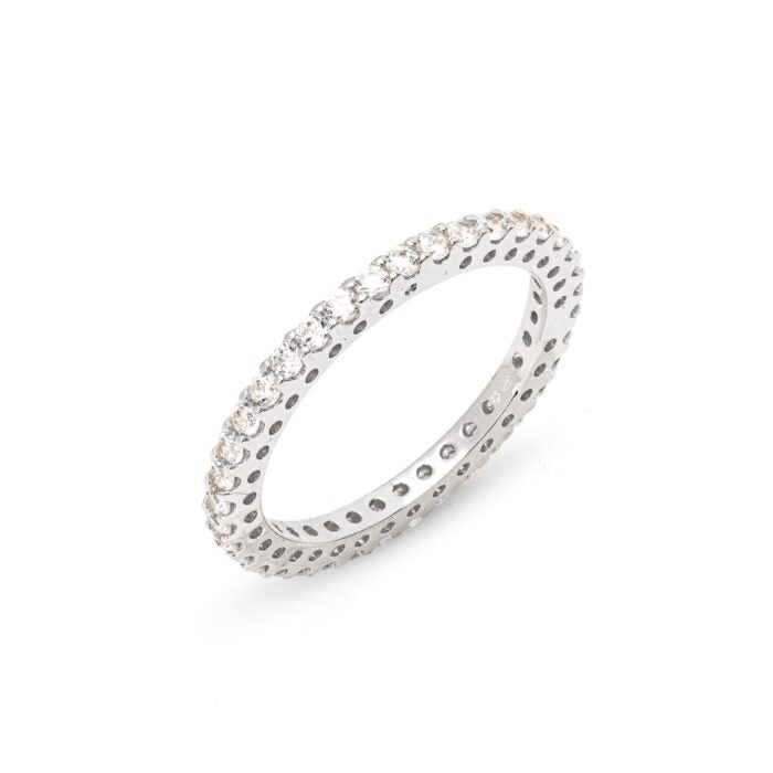 Anello Minigiro  Zirconi  Anellissimi