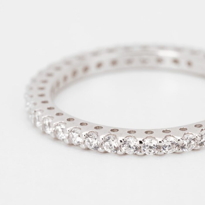 Anello Minigiro  Zirconi  Anellissimi