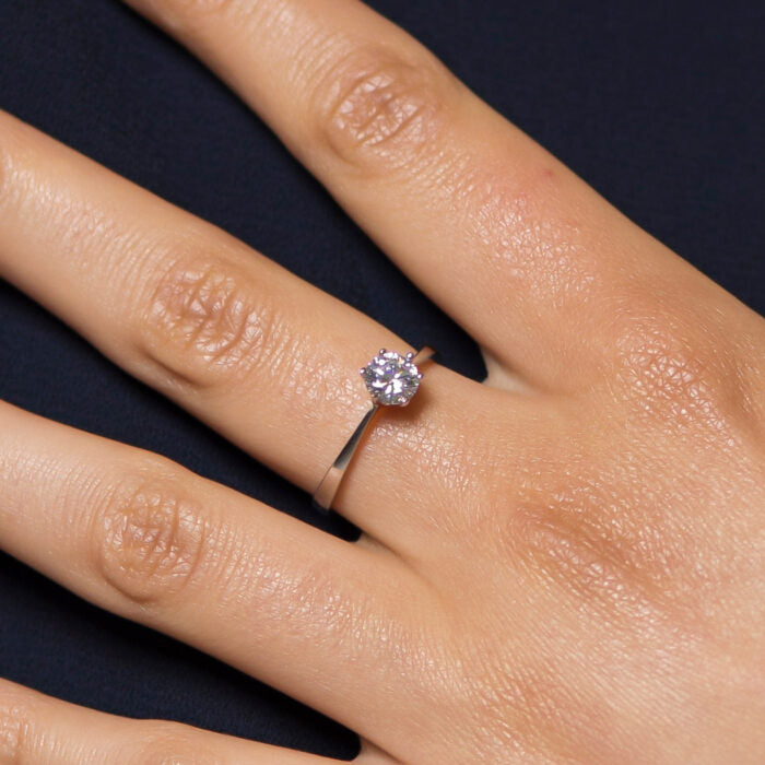 Anello Solitario  Zircone  Anellissimi