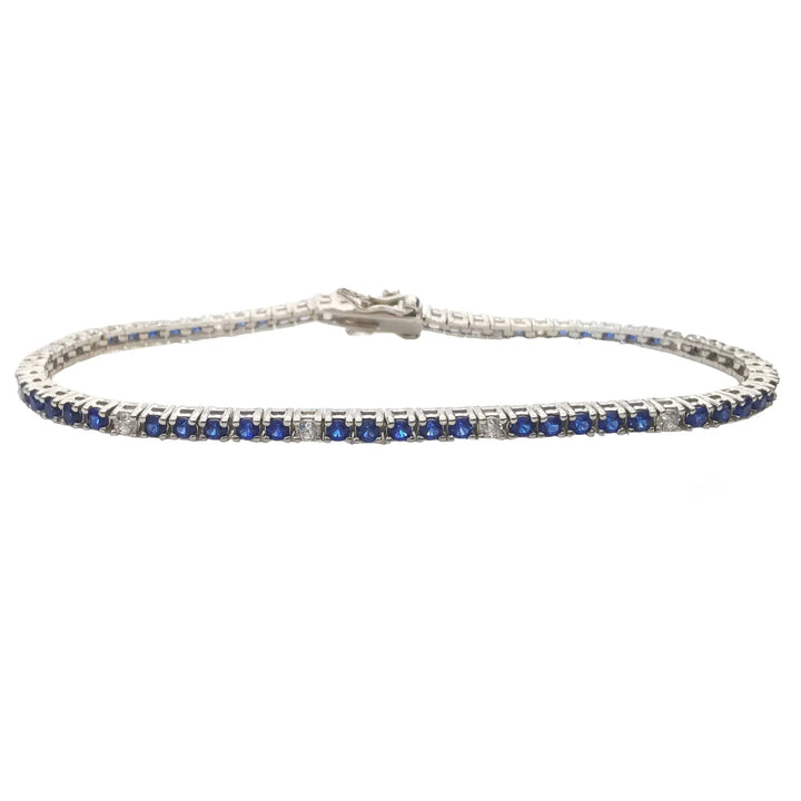 Silver Tennis Bracelet