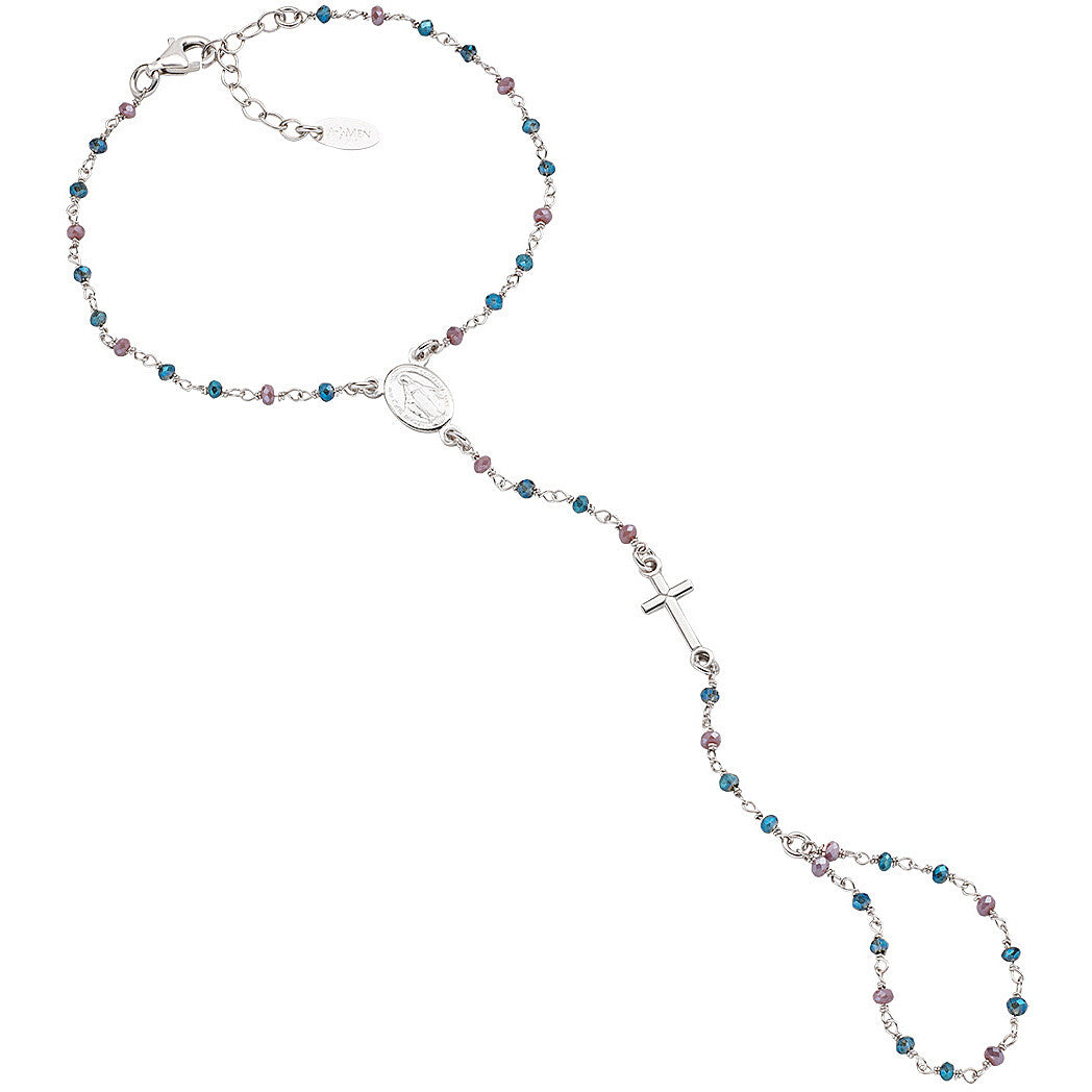 bracciale amen rosario argento - siciliano  gioielli 
