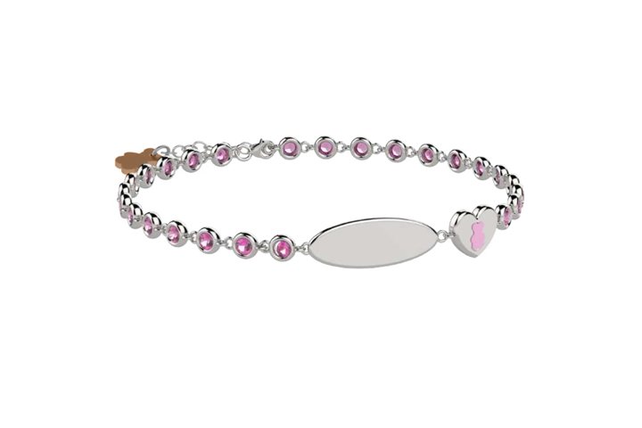 Bracciale Tennis Bimbo/a Argento