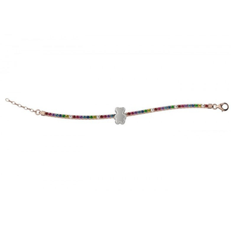 Bracciale Tennis Bimbo Argento
