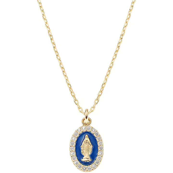 Collana Amen Sacro Argento Dorato