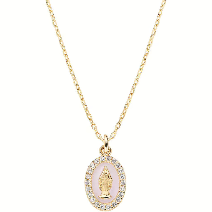 Collana Amen Sacro Argento Dorato