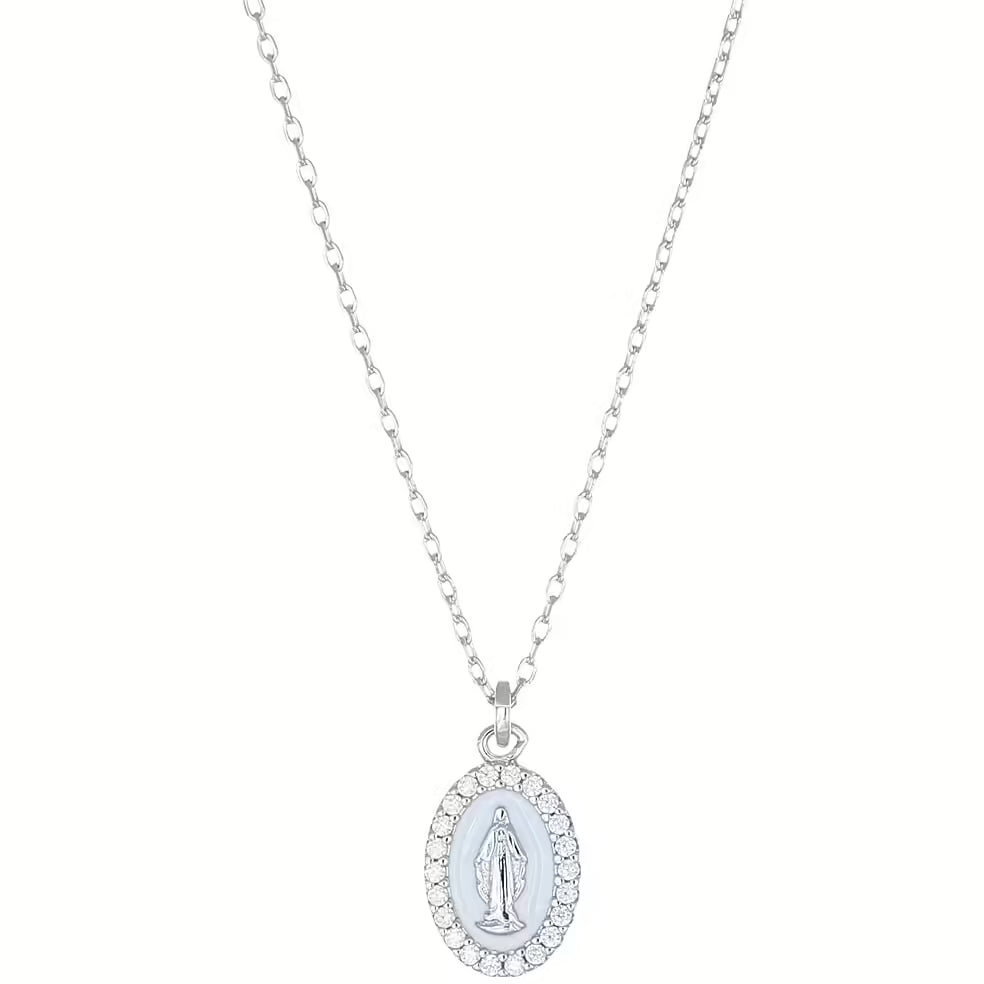 Collana Amen Sacro Argento