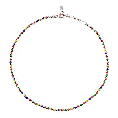 Collana Multicolor Bimba Argento Nanan