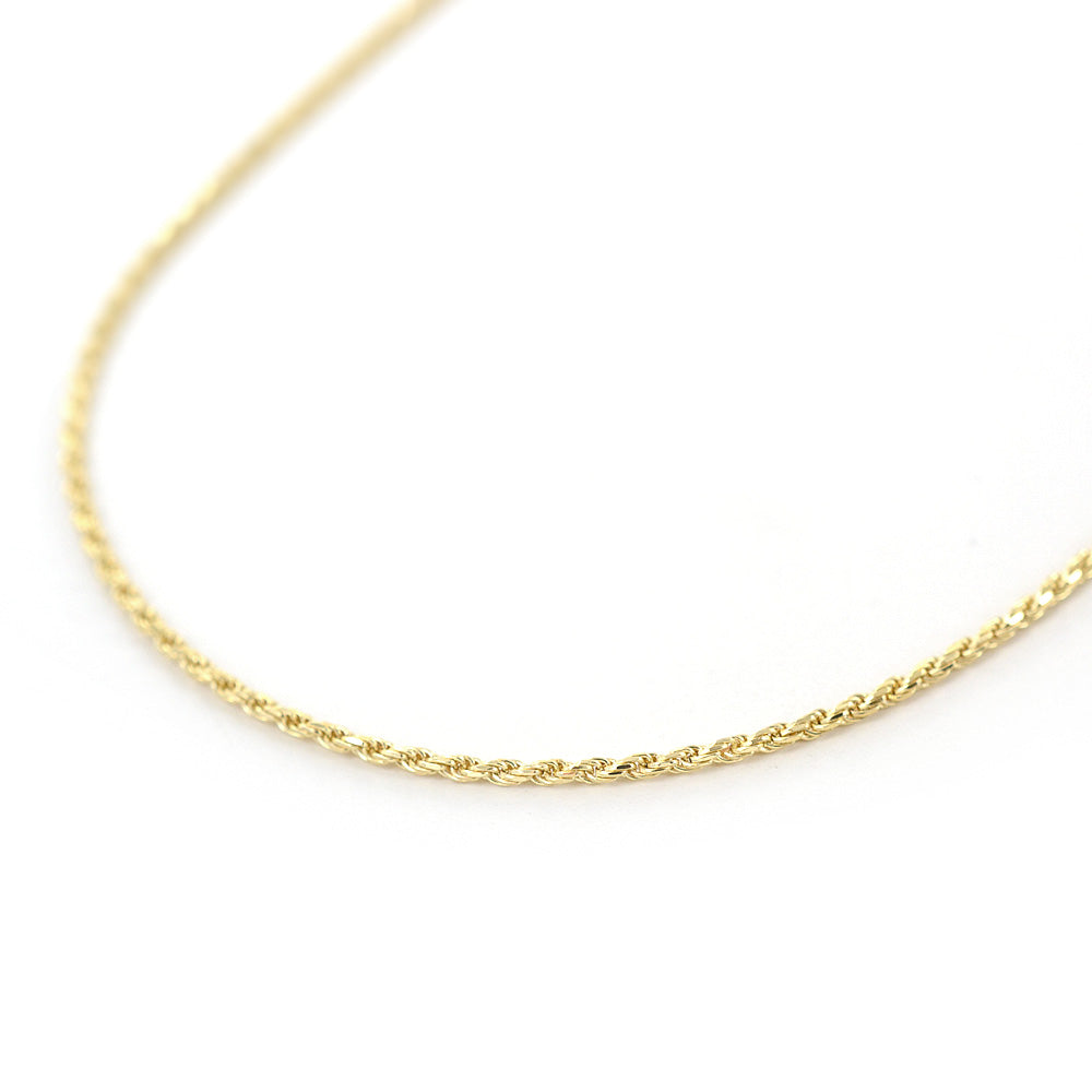 Collana Girocollo Maglia Fune Piena