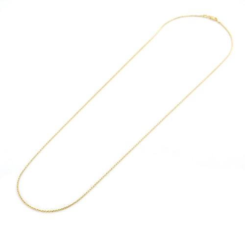 Collana Girocollo Maglia Fune Piena