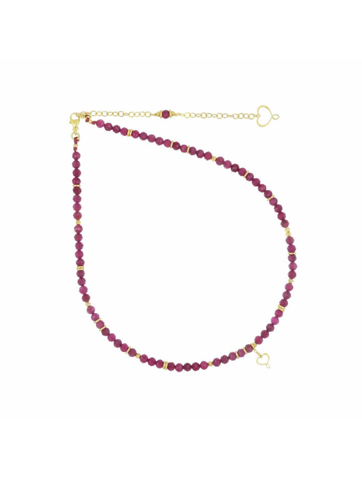 Collana Pietre di Rubino Maman et Sophie