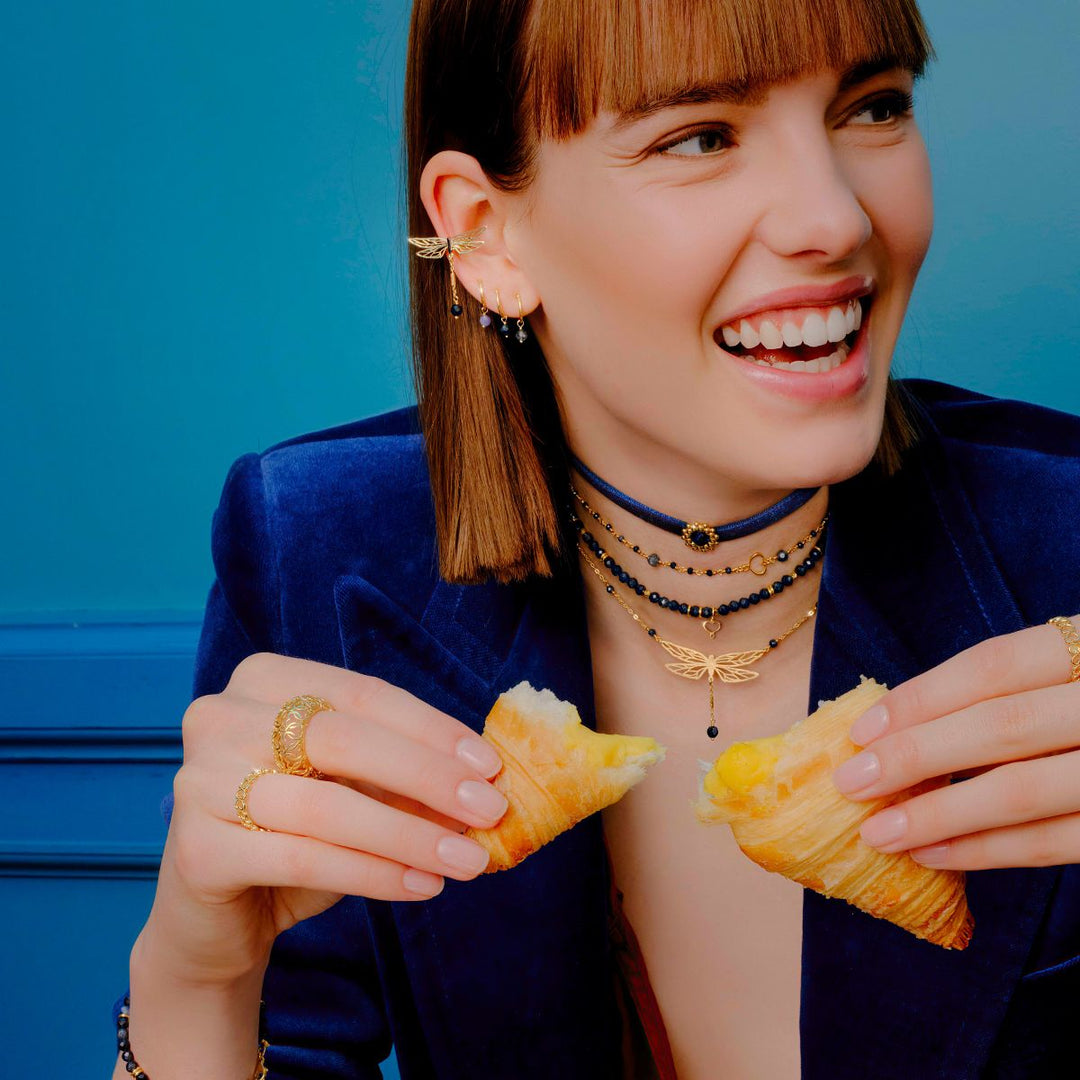 Collana Pietre di Zaffiro  Maman et Sophie