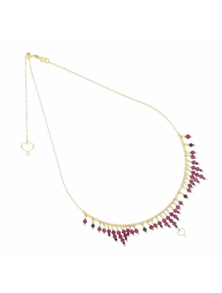 Collana France Pietre di Rubino Maman et Sophie