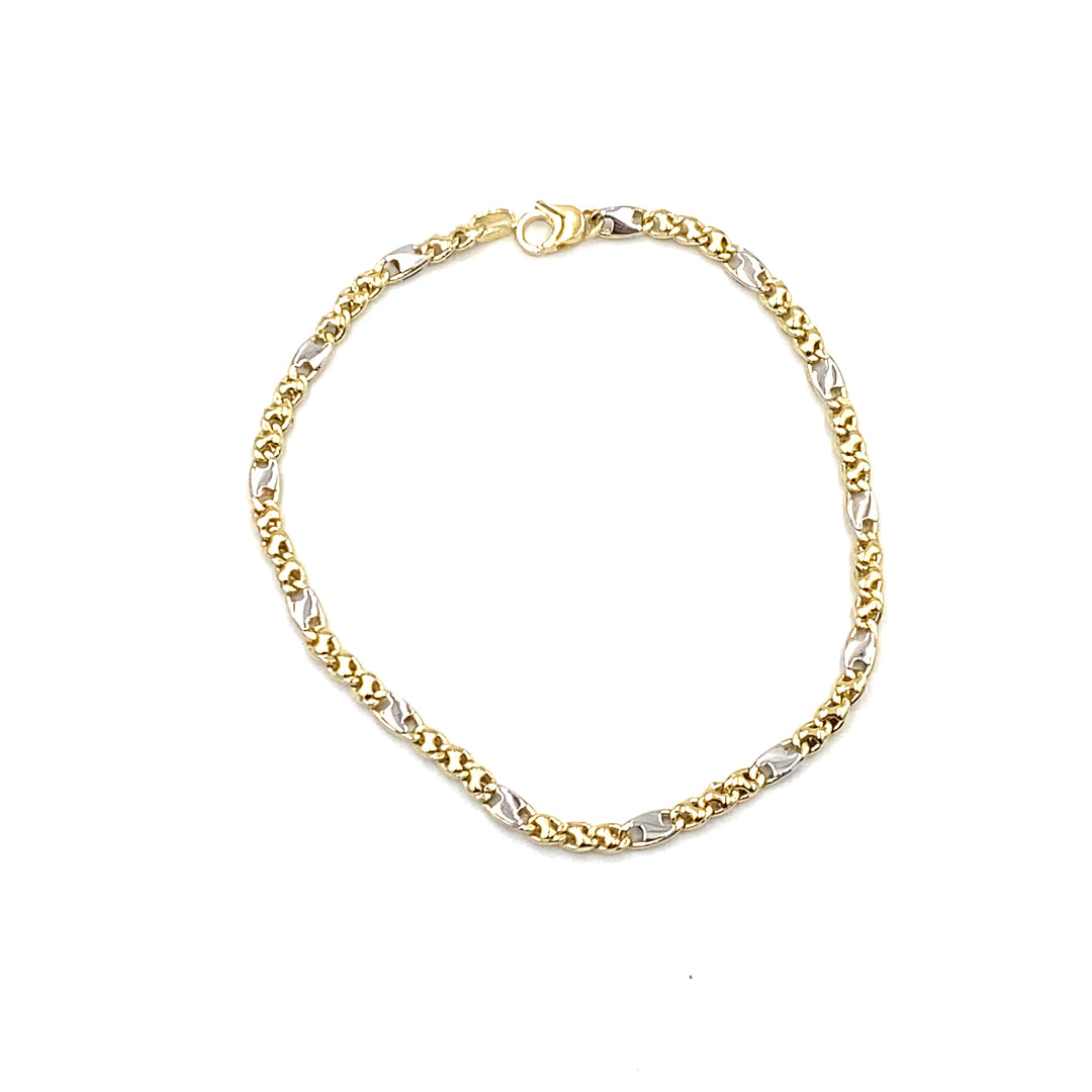 Bracciale Bicolore Oro