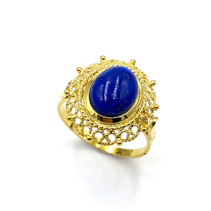 Lapis lazuli ring