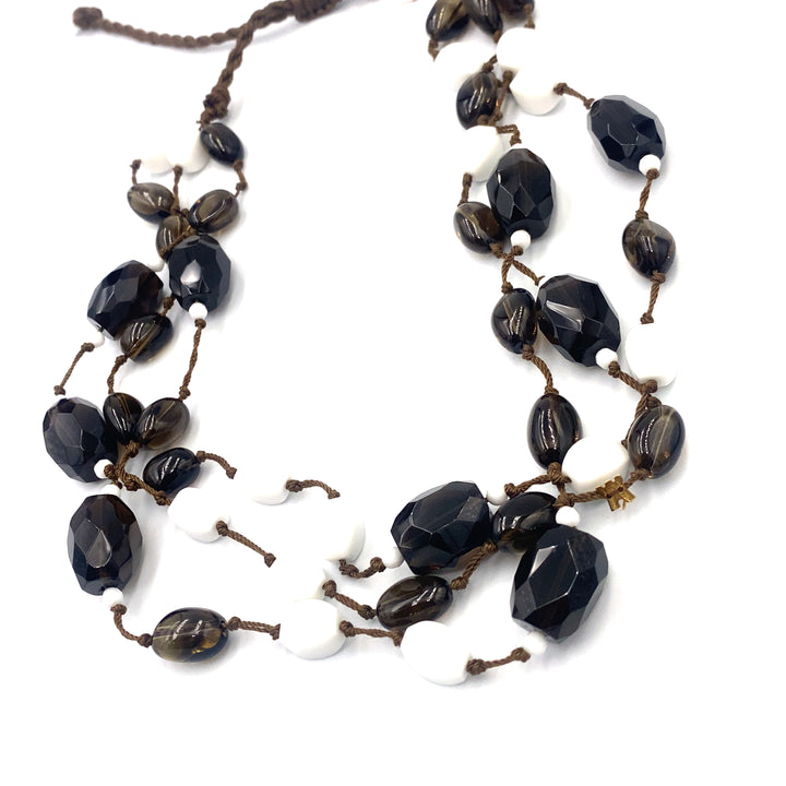 Rajola Norma Smoky Quartz necklace