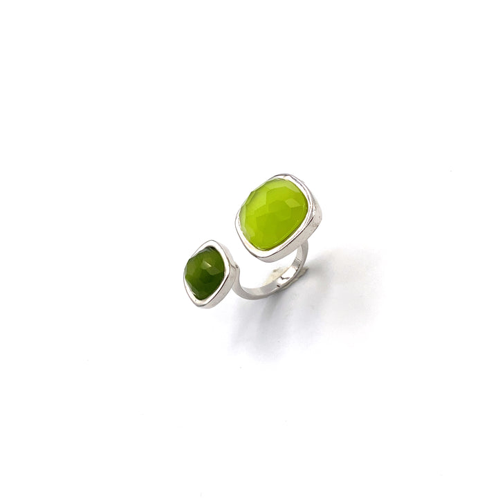 Anello Tormalina Verde  Labriola Bijoux