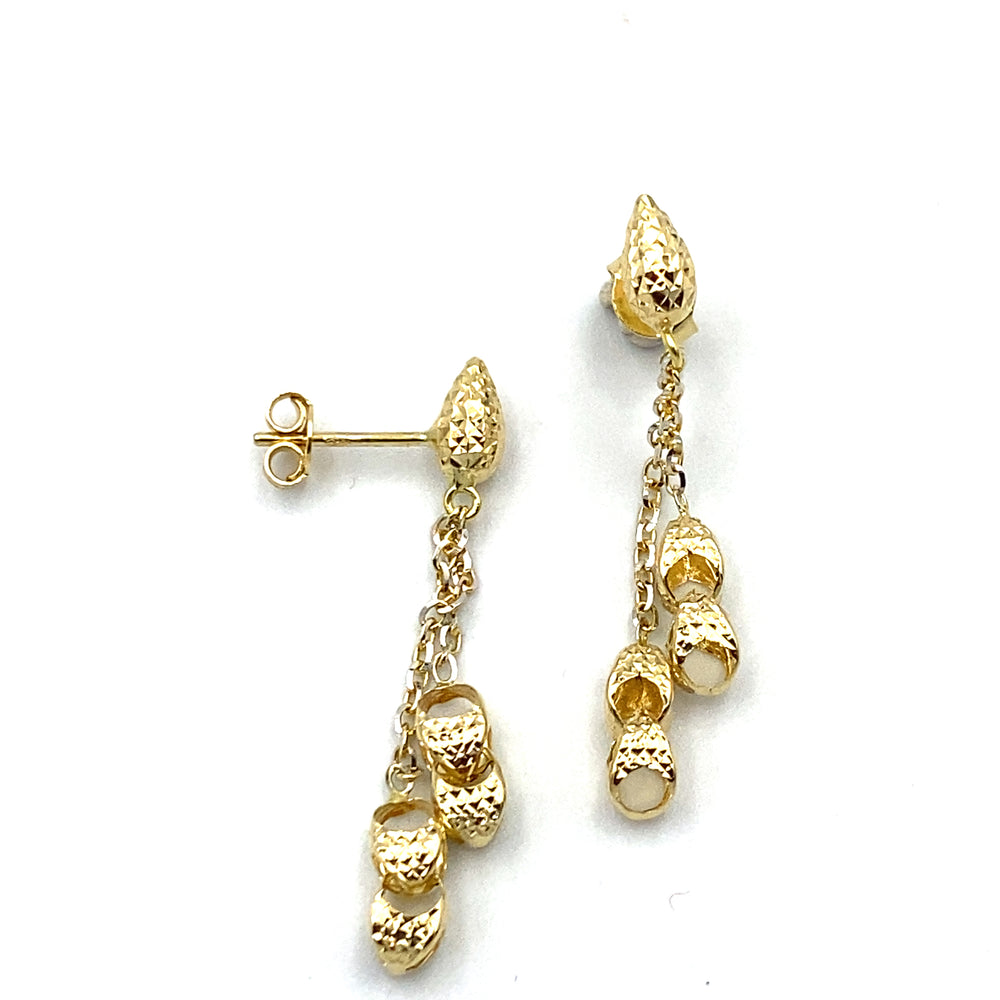 orecchini in oro roberto novello - siciliano  gioielli