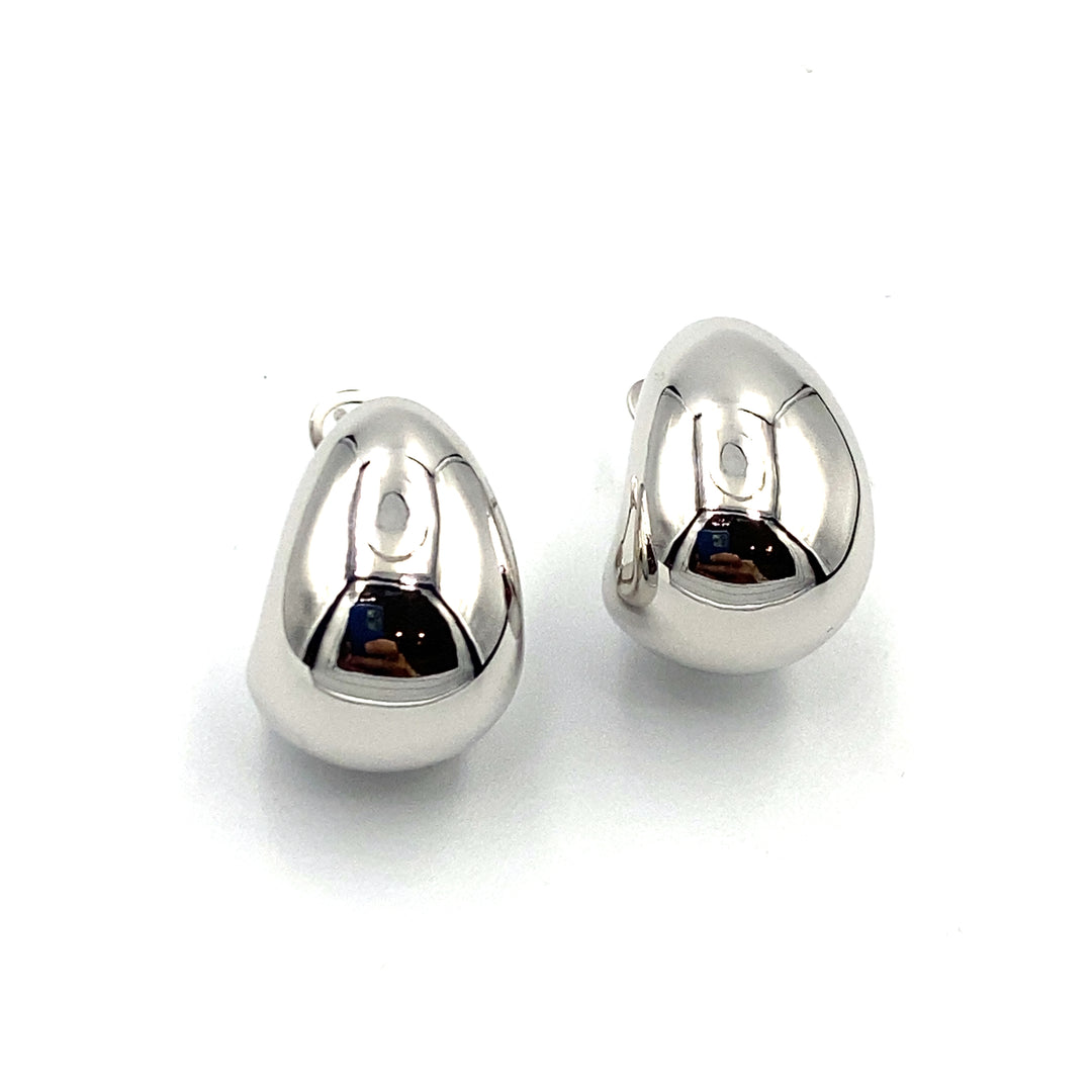 Electroformed Domed Earrings