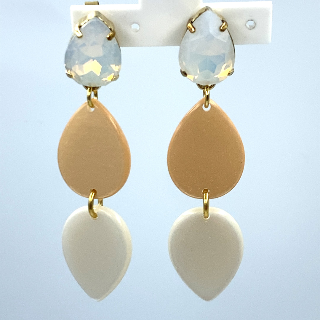 Paviè Drops Mother of Pearl earrings