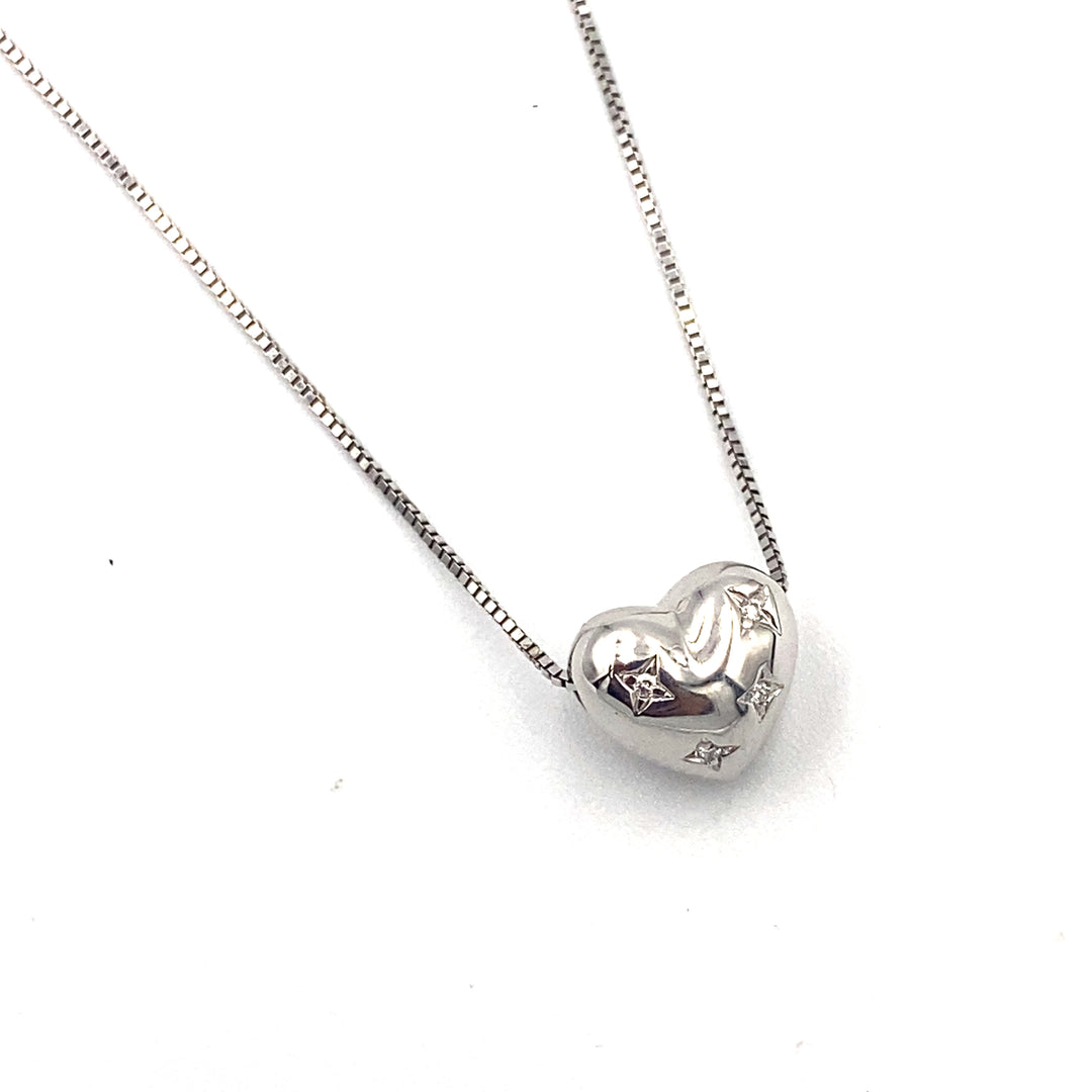 Miluna White Gold Necklace – Siciliano Gioielli