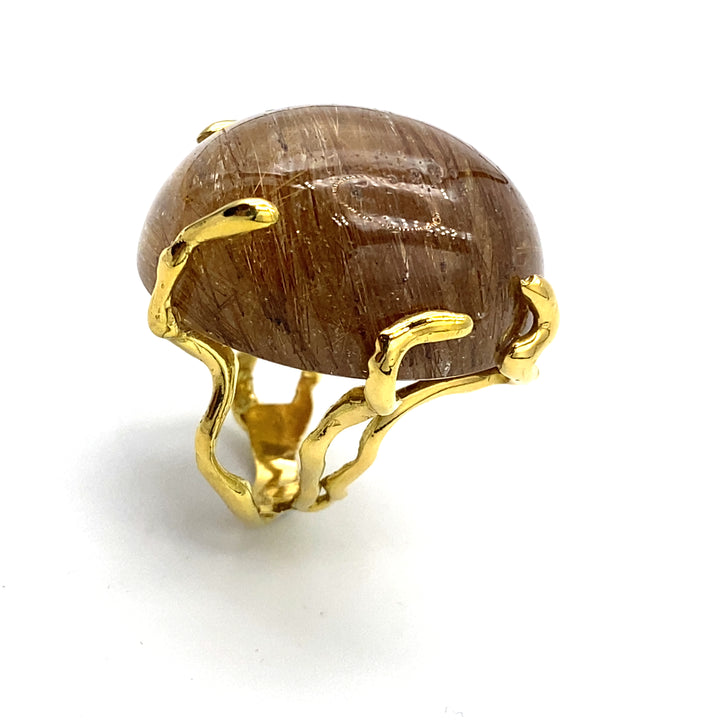 Anello Rajola Occhio di Tigre