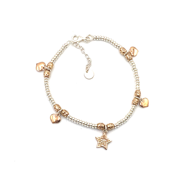 Silver Charms Bracelet