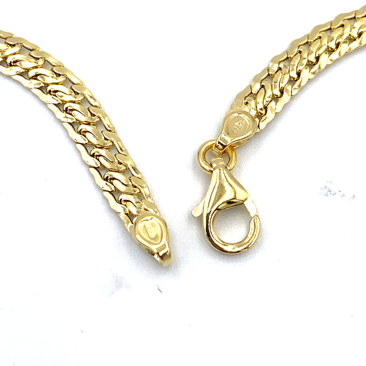 Two-tone rope necklace