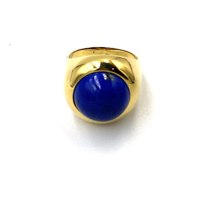 Anello Lapis Oro Giallo