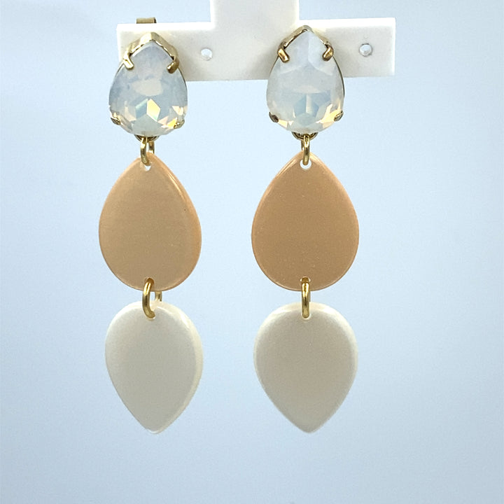 Paviè Drops Mother of Pearl earrings