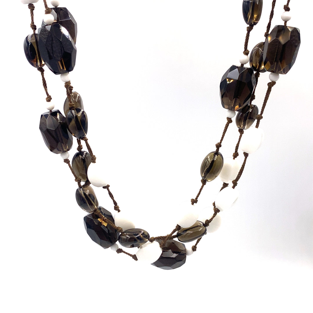 Rajola Norma Smoky Quartz necklace