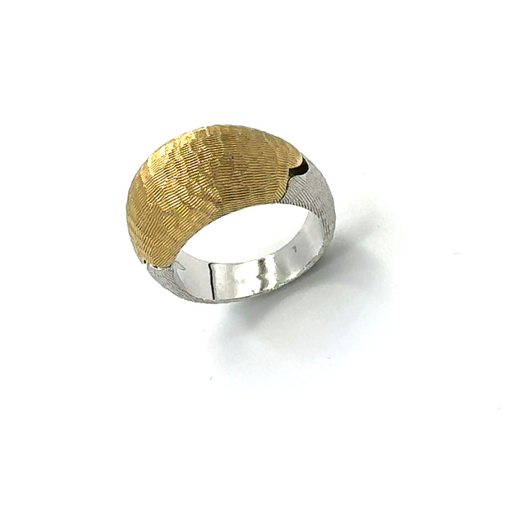 Anello Fascia Bicolore