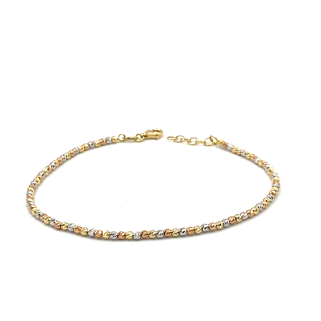 Spheres Bracelet in Gold